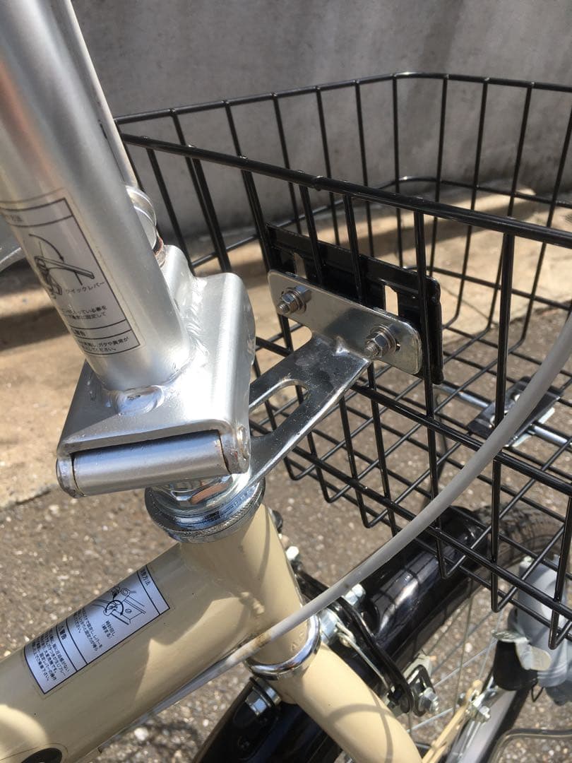 折りたたみ 自転車 ブラウン 茶色 20インチ 美品 綺麗 折り畳み 小径車