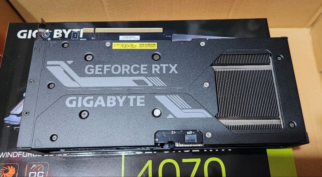 GIGABYTEギガバイト GEFORCE RTX 4070