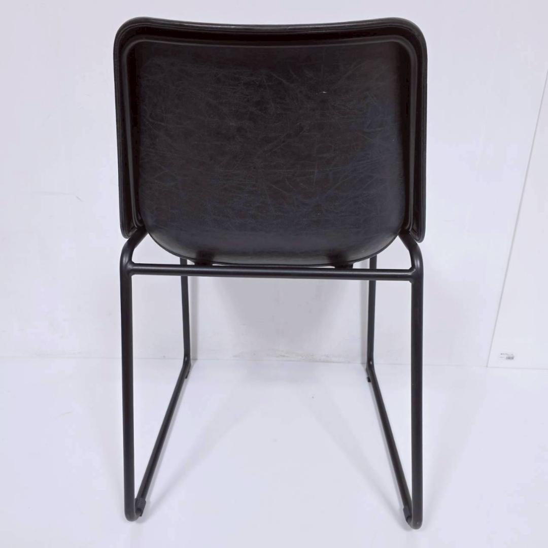 CRASHGATE Knot antiques ログチェア ヴィンテージブラック