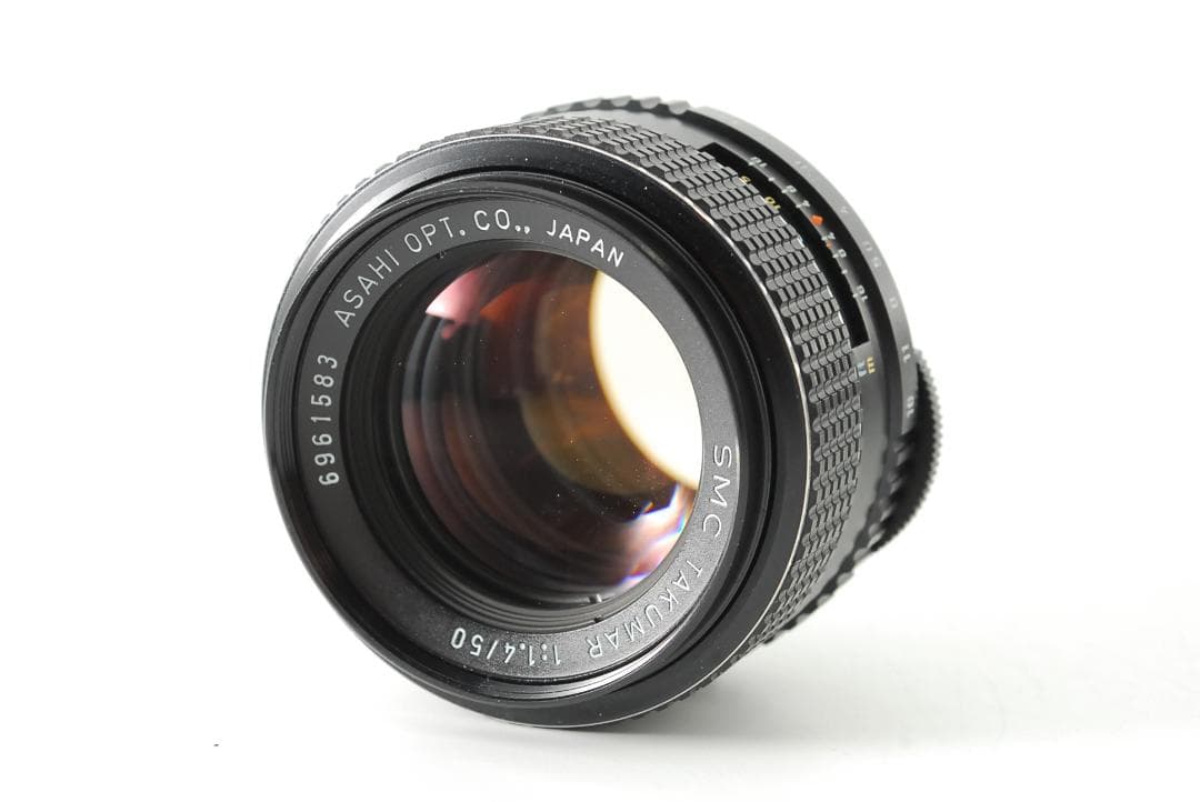 Pentax SPF SMCTakumar 50mm f/1.4 フィルムカメラ