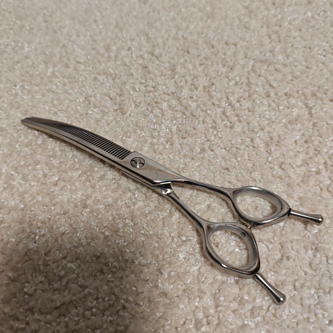 PCK カーブせニングシザー　7インチ　トリミングシザー