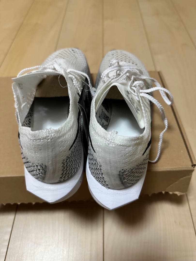 Nike ZoomX ヴェイパーフライ%3ホワイト/グレー サイズ24.5