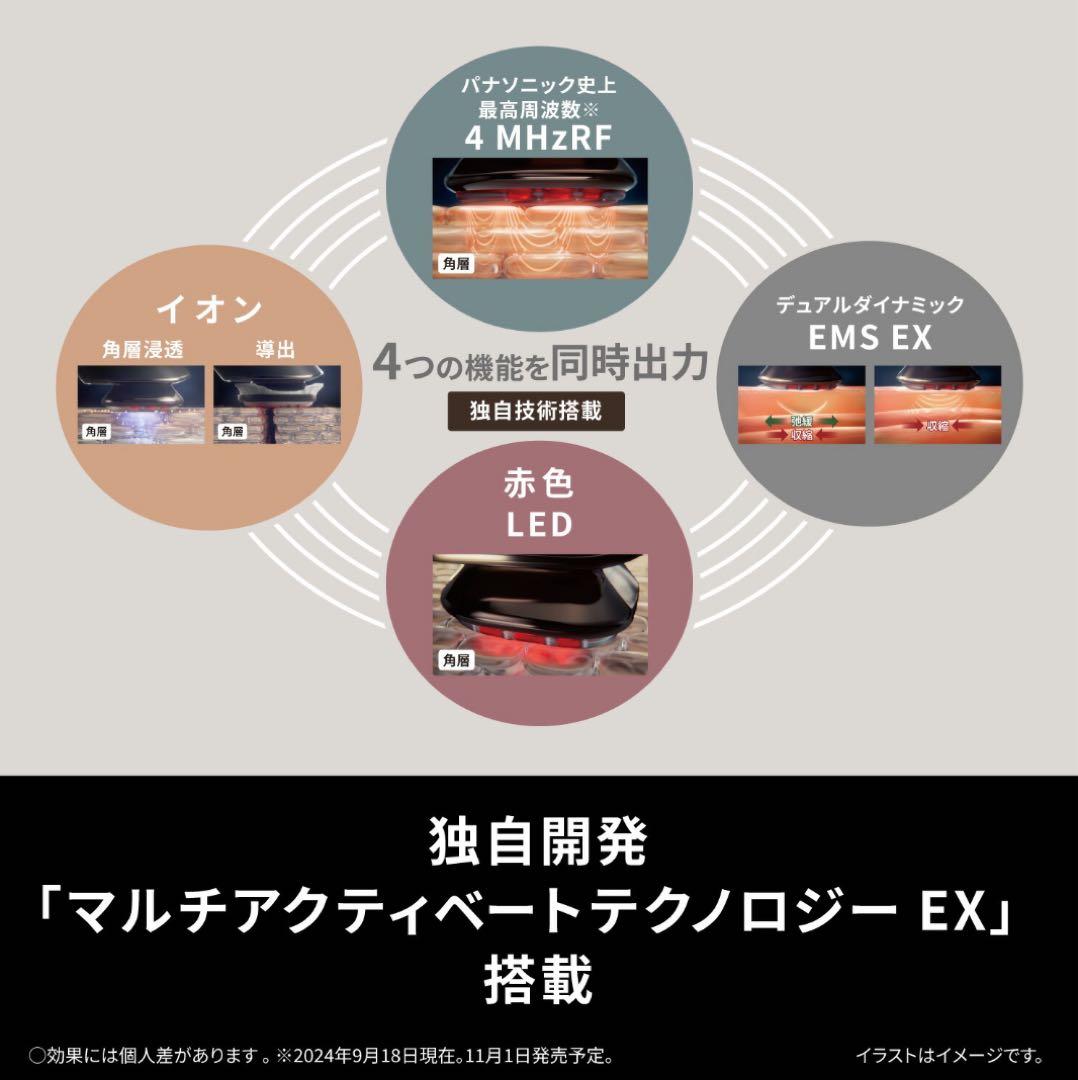【新品未使用】Panasonic VITALIFT EH-SR86-T 美顔器