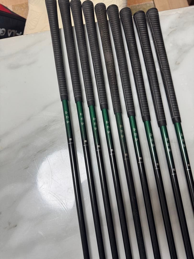 PRGR アイアンセット ステンレススチール カーボンシャフト
