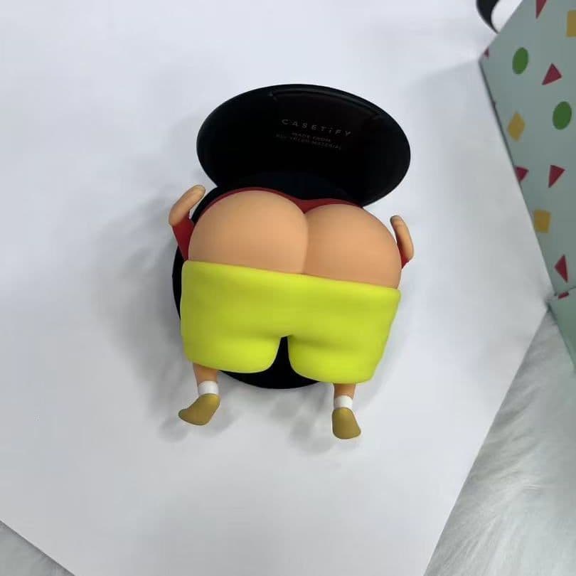 クレヨンしんちゃん iPhoneケース スマホグリップ ポップソケット
