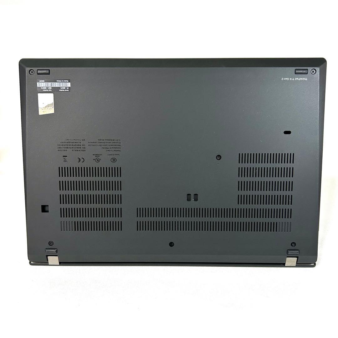 美品 ThinkPad T14 Gen2 タッチパネル バッテリー良好 16GB