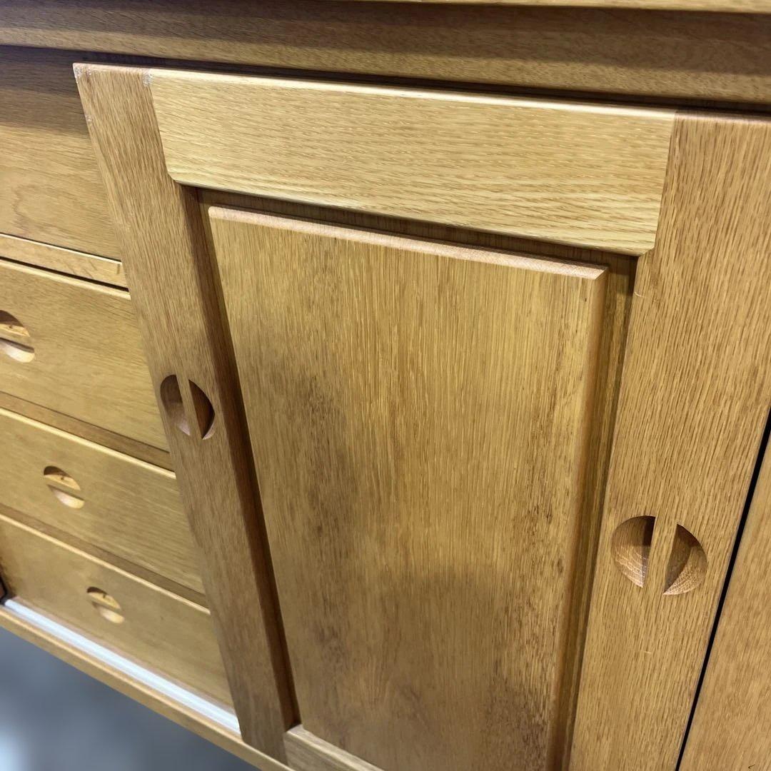 【IDC】サイドボード◇上坂木材◆杜シリーズ◇ナラ材