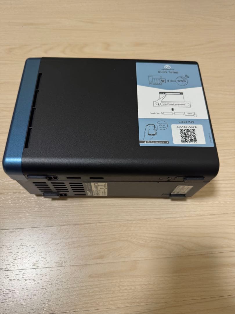QNAP NAS TS-253be メモリー16GBにアップグレード済み