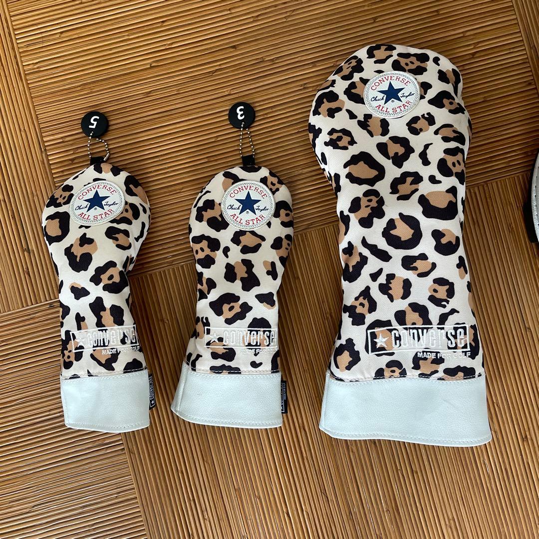 ヒョウ柄キャディバッグ