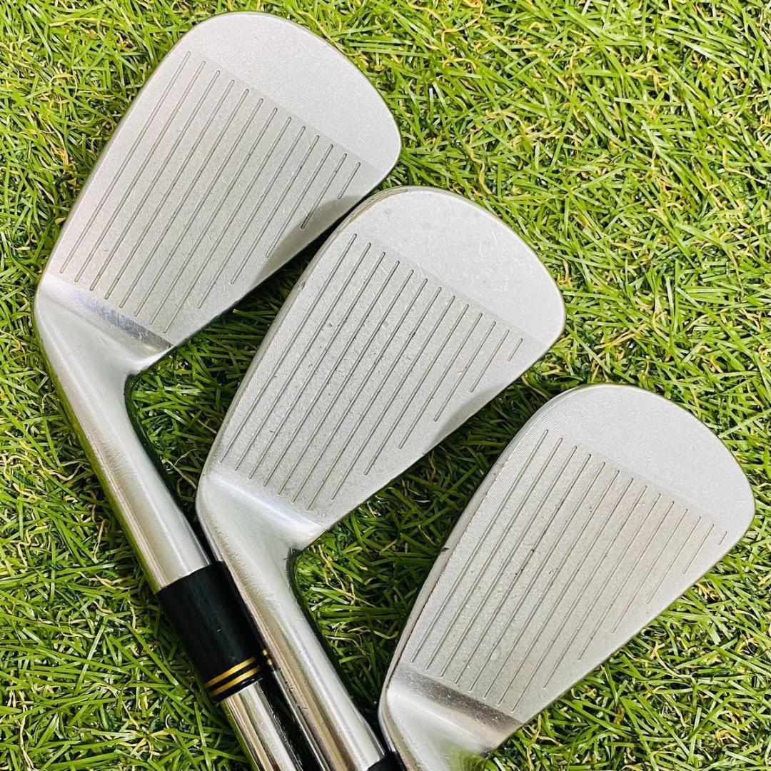 【良品】ツアーエッジ EXOTICS CNC FORGED メンズアイアンセット