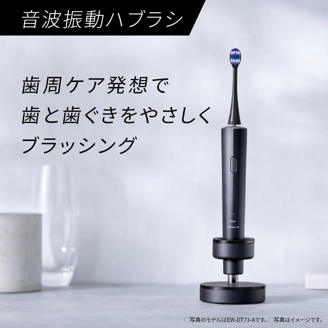 パナソニック 音波振動ハブラシ ドルツ 海外両用 EW-DP57-S