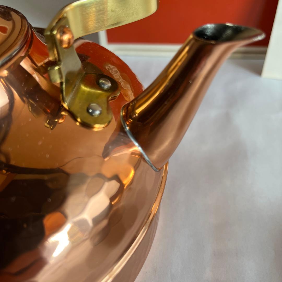 【未使用】COPPER 100 新光金属　1.5ℓケトル　やかん　純銅