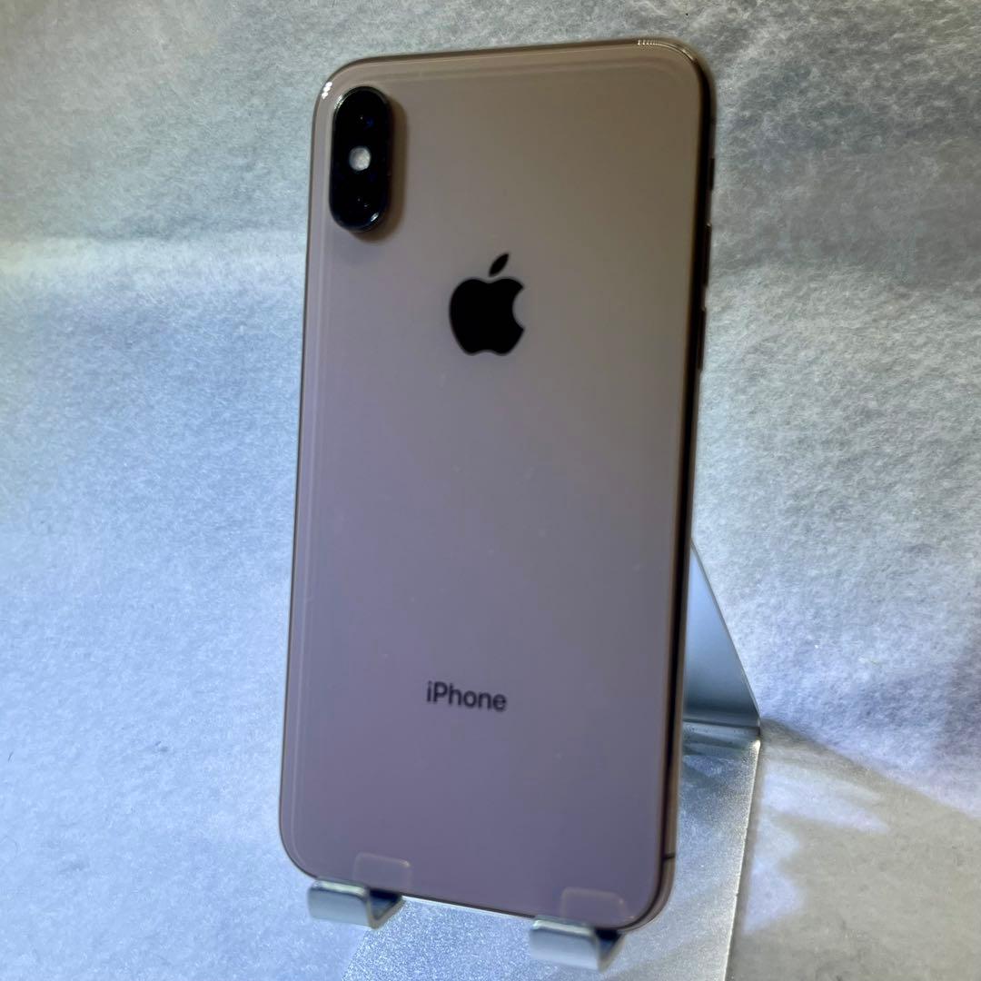 iPhone Xs 64GB ゴールド SIMフリー バッテリー81%