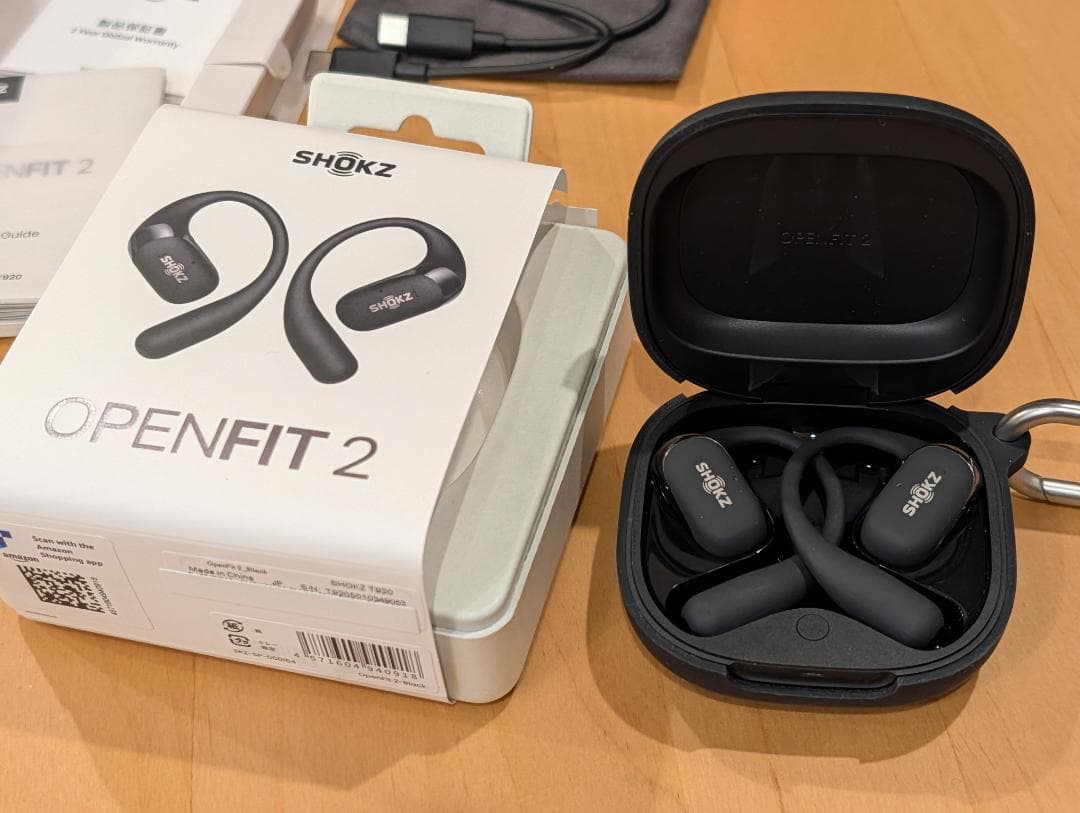 【美品】Shokz OpenFit 2 SKZ-SP-000154