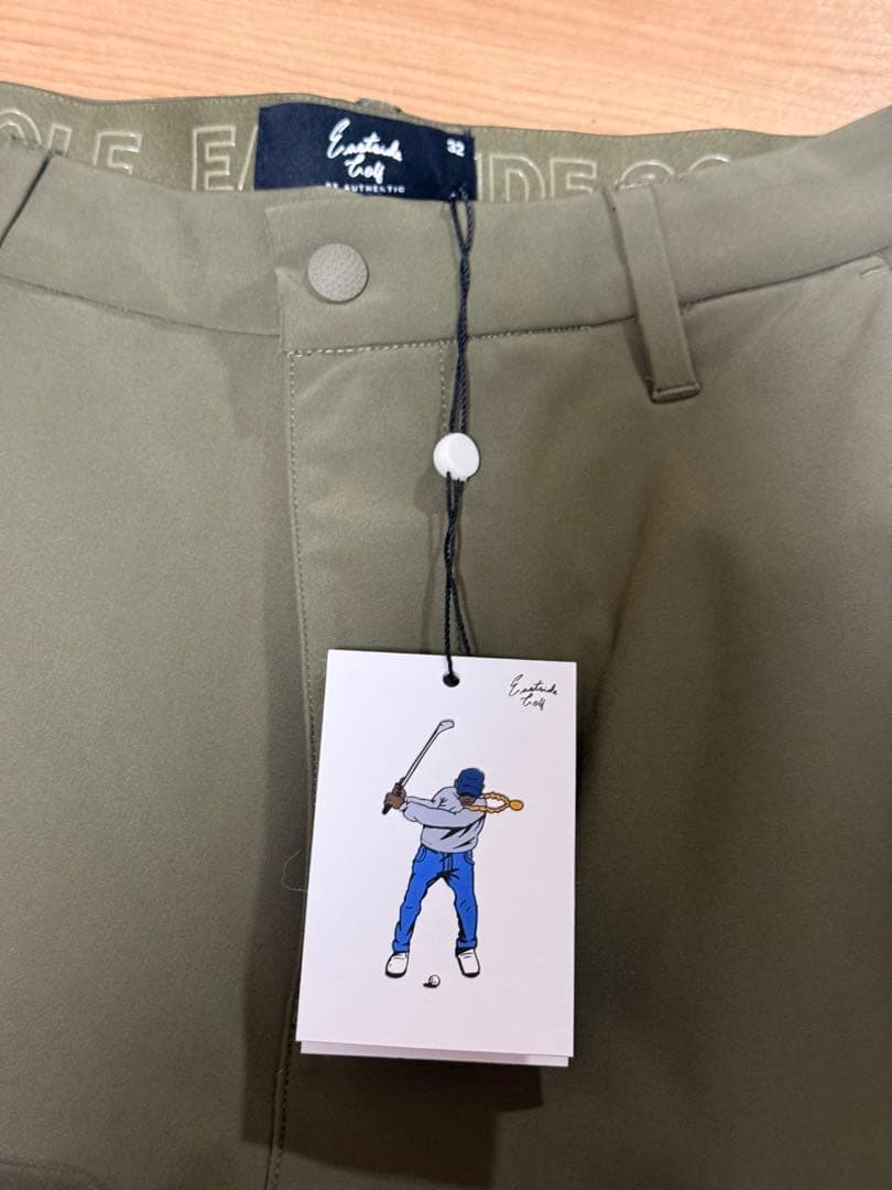イーストサイドゴルフ　ゴルフパンツ オリーブ色　eastside golf