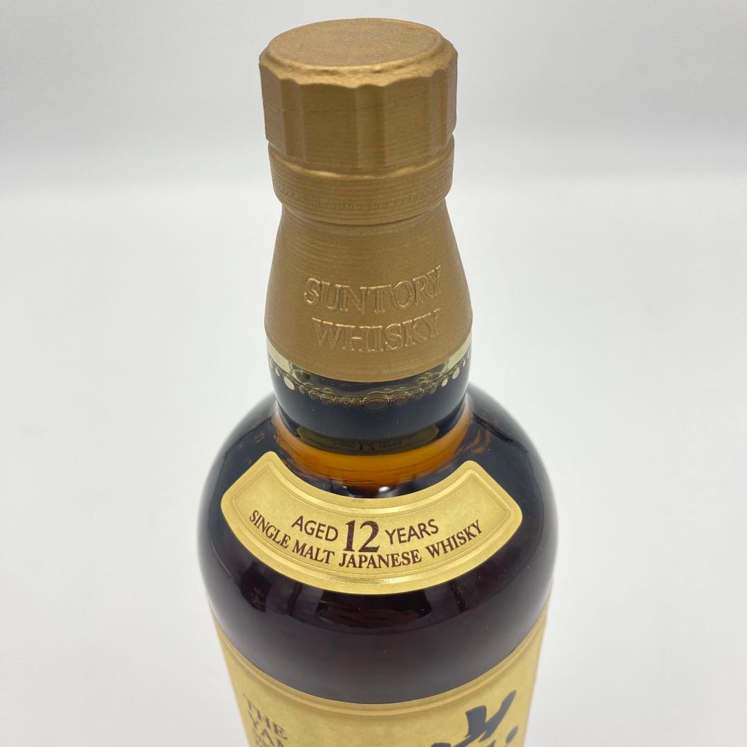 【未開】山崎 12年 シングルモルトウイスキー 700ml 43%