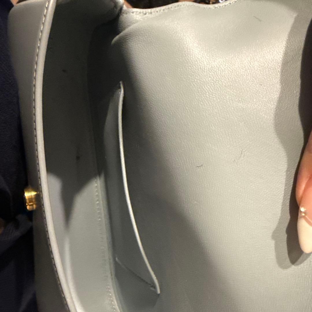CELINE ティーン セリーヌ　ローラ ショルダーバッグ 水色　ブルー