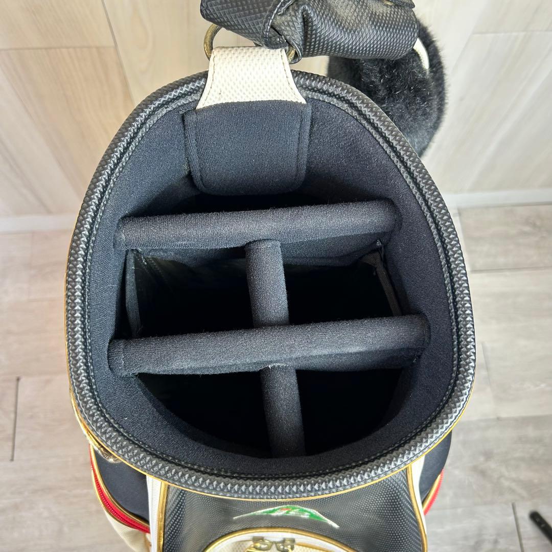 【訳あり】希少！J's ジャンボ尾崎 キャディバッグ フードなし　ケース割れ