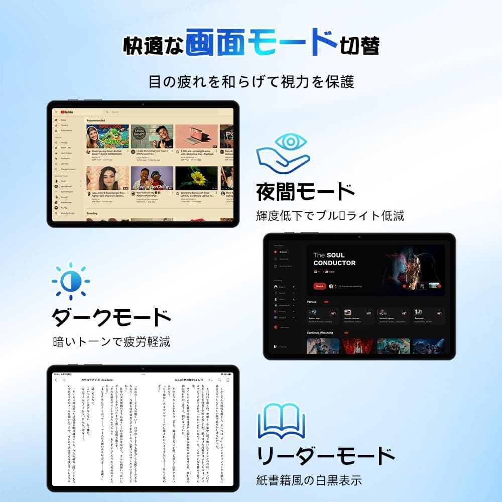 Android 16❣️タブレット 10インチ Wi-Fiモデル 12+64GB
