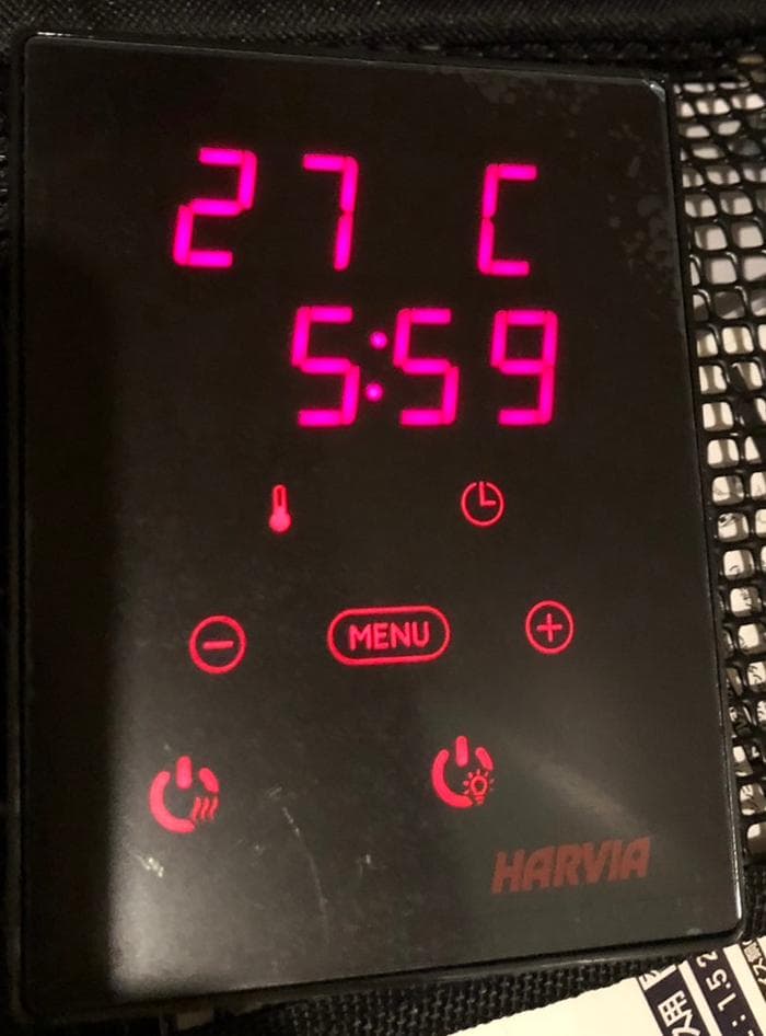 [電源２ｍ付]HARVIA CILINDRO PC90　200V 9.0KW