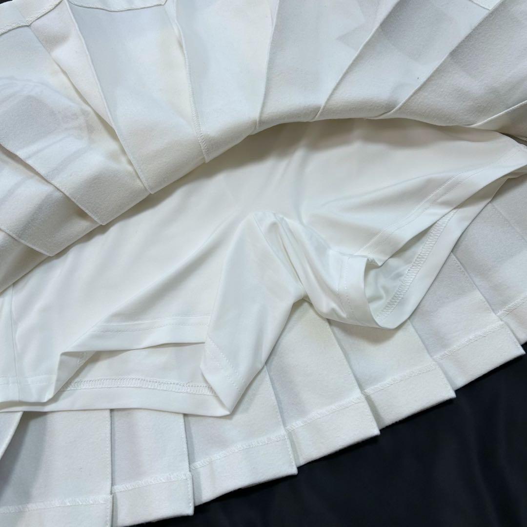 WAAC ワック ゴールドポイント プリーツキュロットスカート ポーチ付き