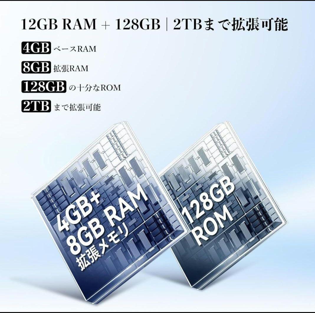 Android15スマホ AI搭載 12GB+128GB+2TB拡張