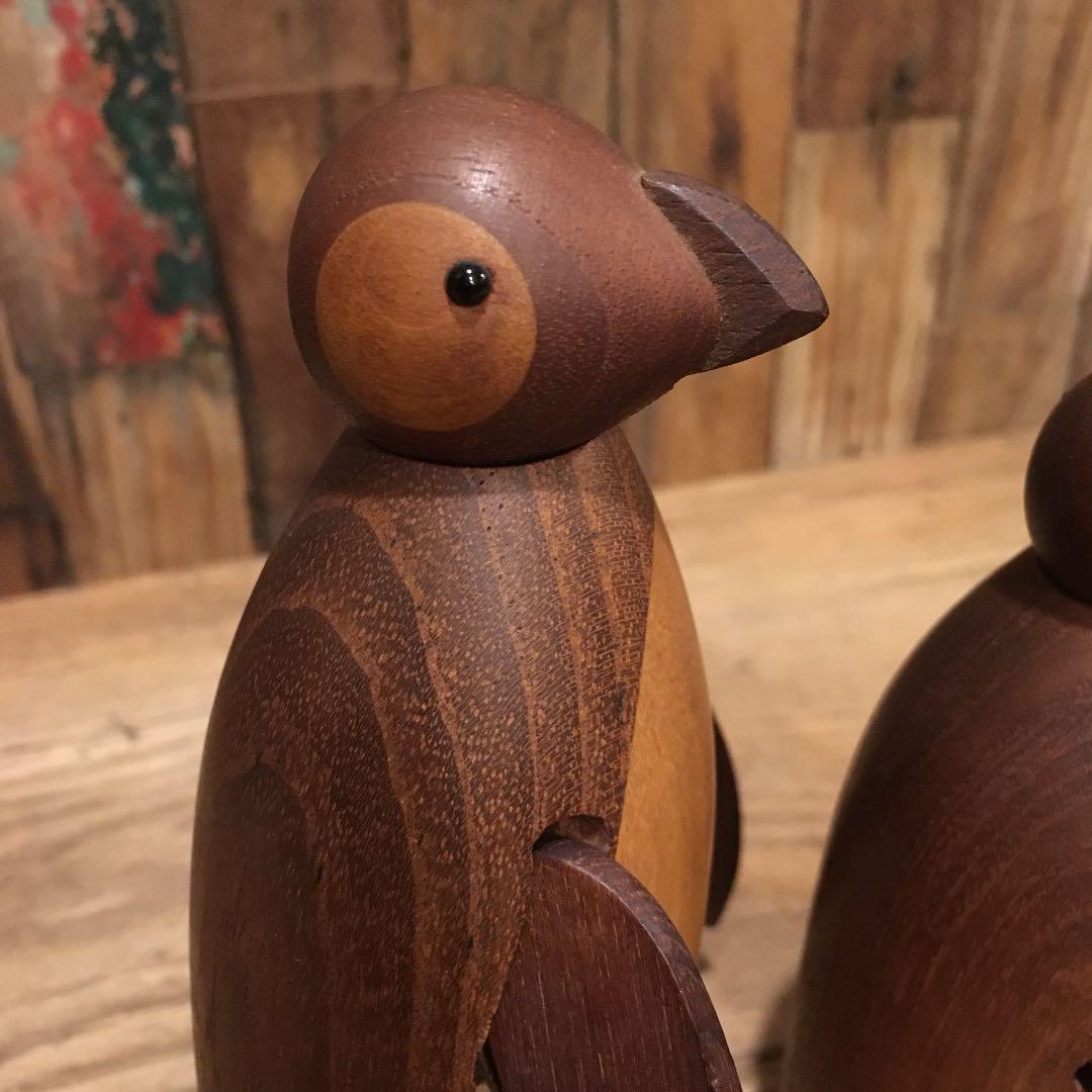 ビンテージ SKJODE SKJERN社 ペンギン親子 デンマーク 北欧 激レア