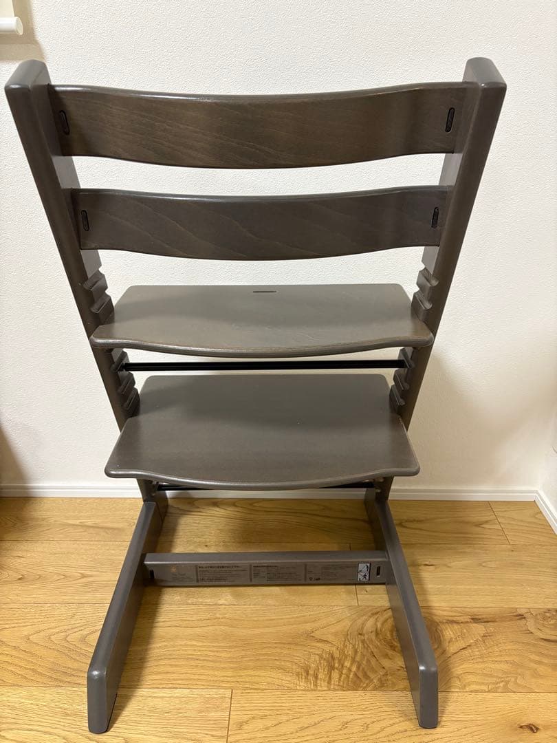 【ぜぶら】ストッケ　トリップトラップ　ヘイジーグレー