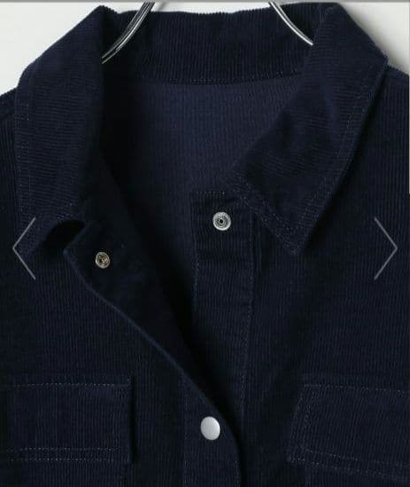 【今季新品★人気完売】レプシィム コーデュロイBIGシャツ