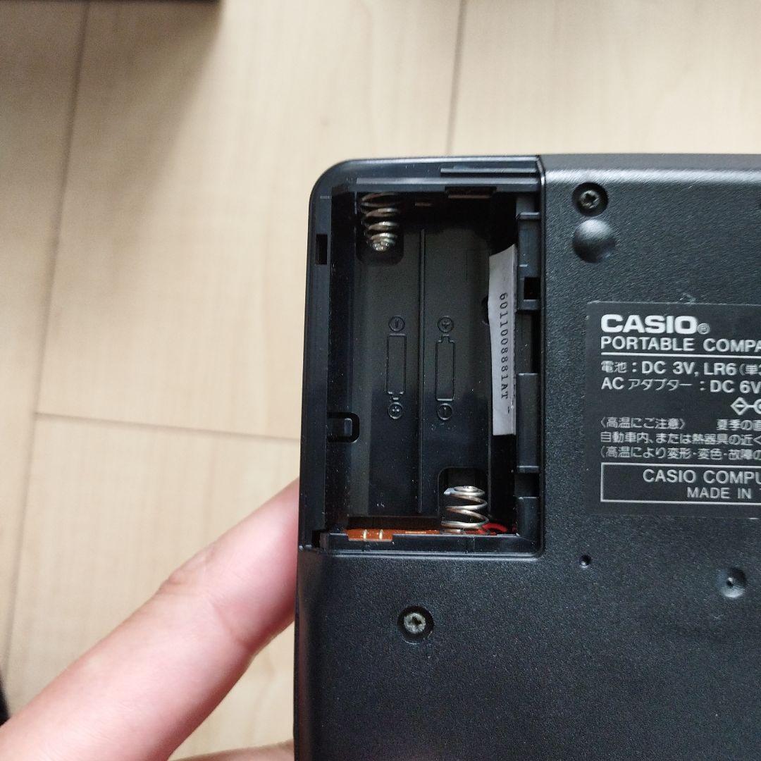 【当時物】現品限り　付属品　CASIO　PZ-3000　ポータブルCDプレーヤー