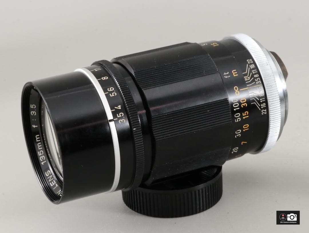 美品Canon 135mm F3.5 III ライカＬ３９レンズ整備済