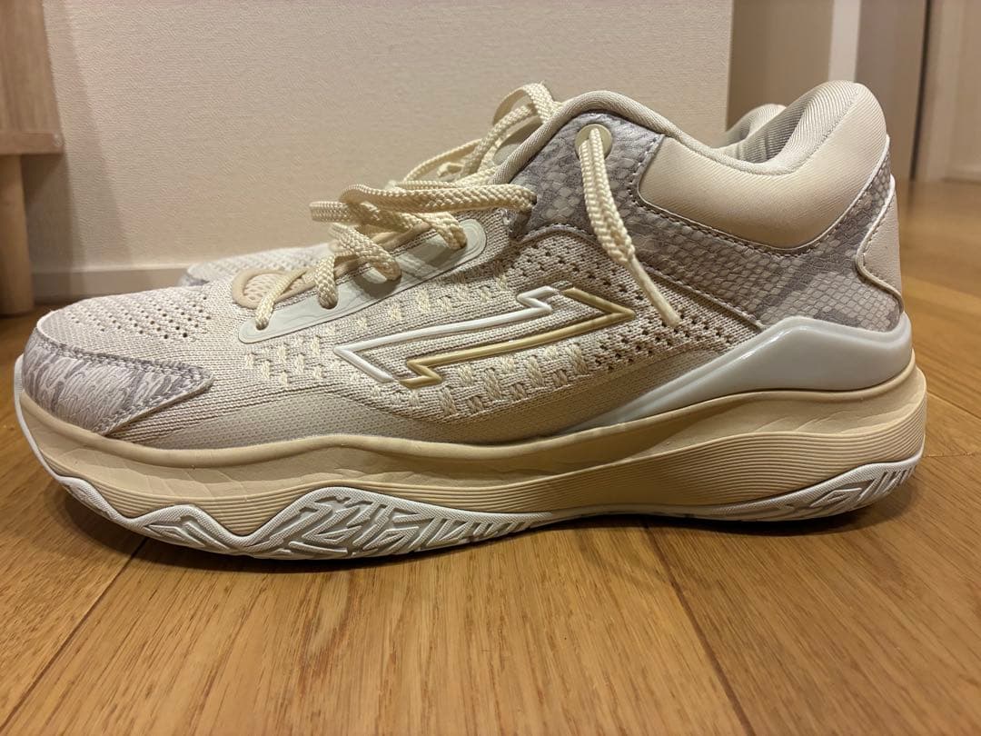 【美品　27㎝】エゴザル　バッシュ　 エゴブレイズ　WHITE SNAKE