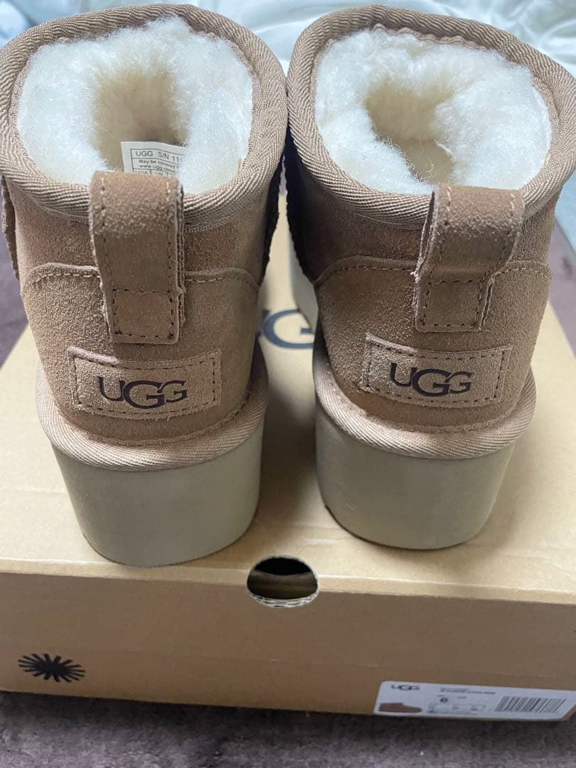 UGG ムートンブーツ 厚底5cm
