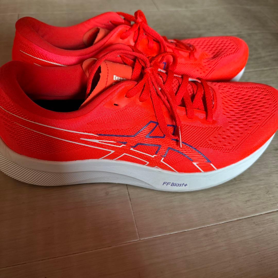 ASICS FFBlast+ オレンジ ランニングシューズ28cm