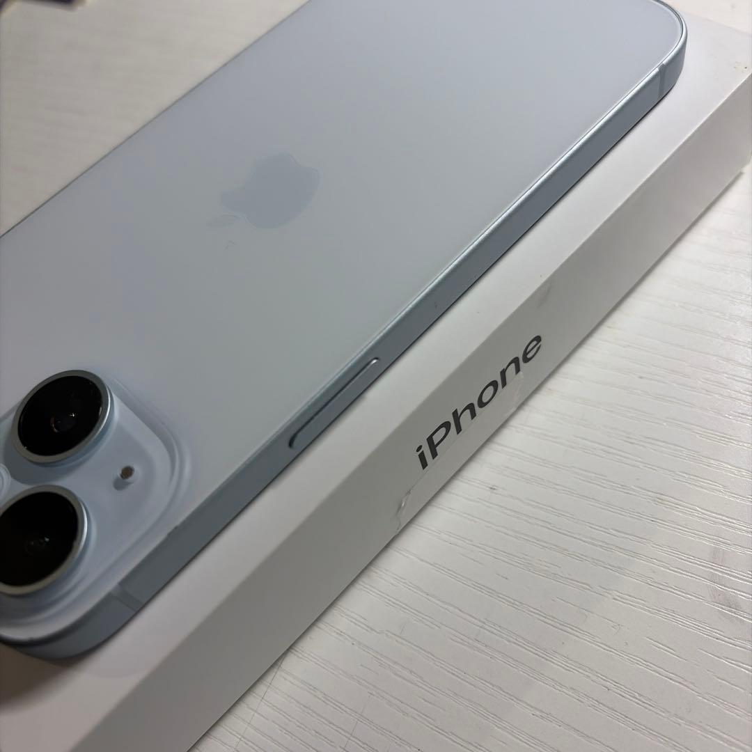 iPhone15 256GB ブルー&ブラック SIMフリー 2台