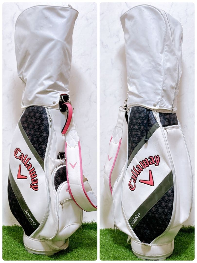 3 初心者オススメ　ゴルフクラブセット　レディース　バッグ　キャロウェイ