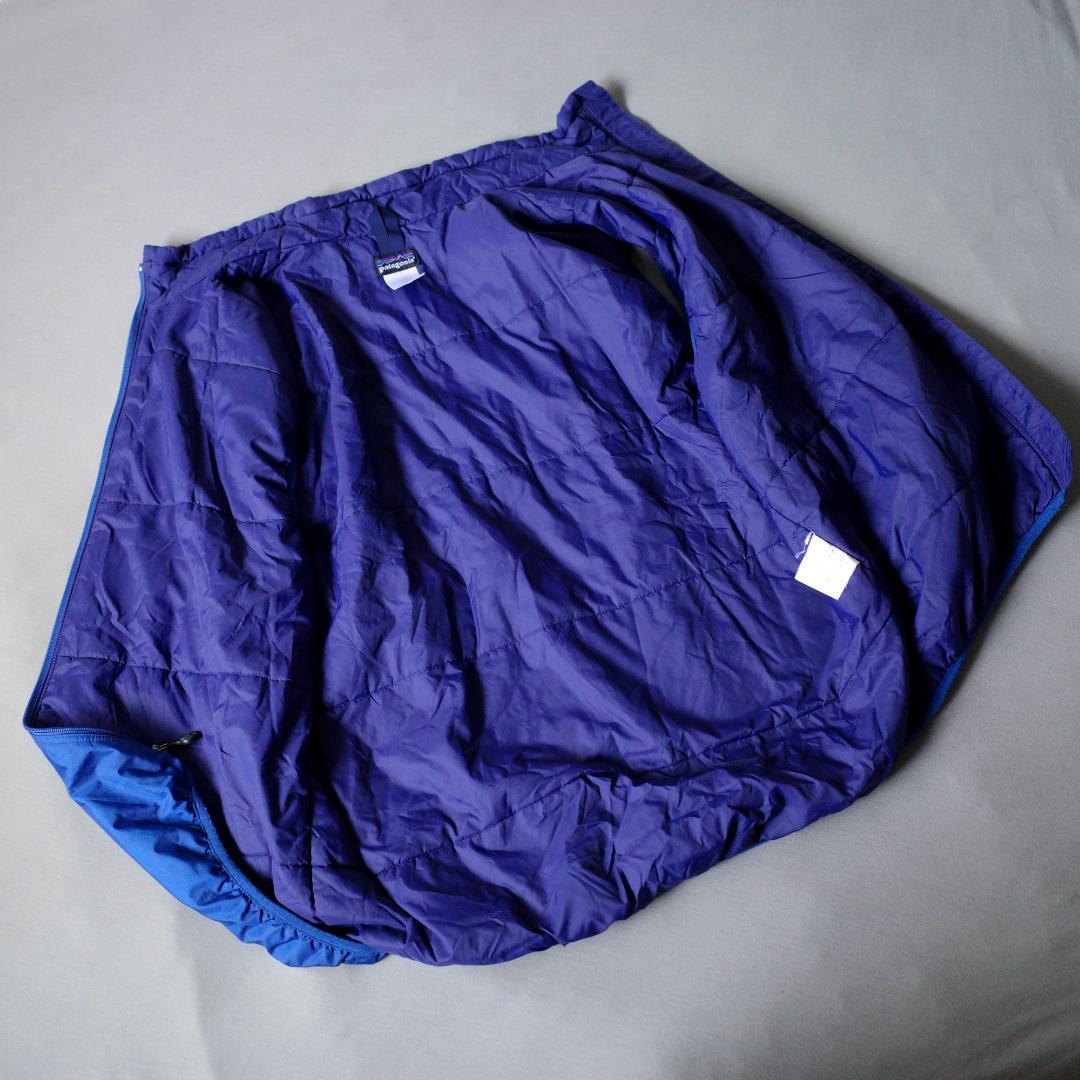 f*9様 【希少】2004年製 パタゴニア パフボールベスト ブルー XL ビン