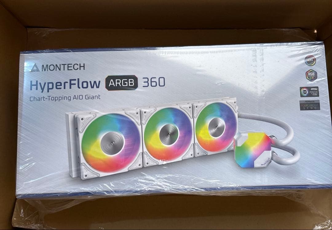 MONTECH HyperFlow ARGB 360 未使用品