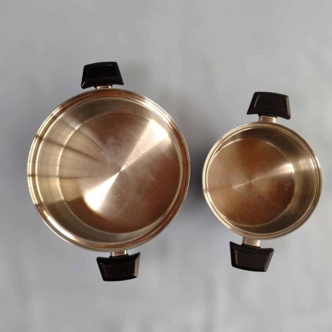 【ロイヤルクィーン】大スチーマー　セット＆ 小スチーマーセット 〈蒸し器〉