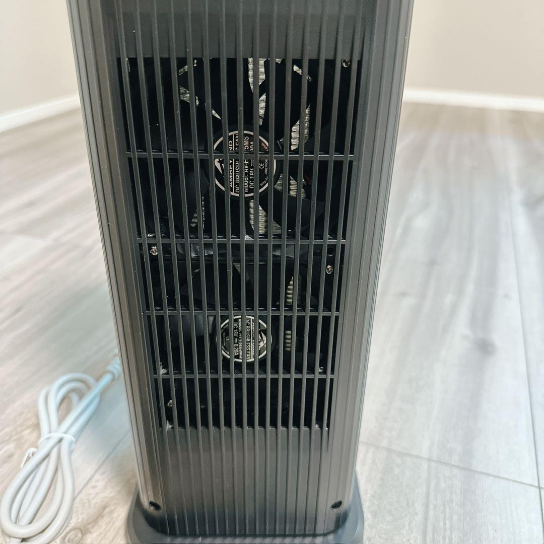 ♪ヒーター セラミックファンヒーター1200W 暖房器具 省エネ 首振り 足元
