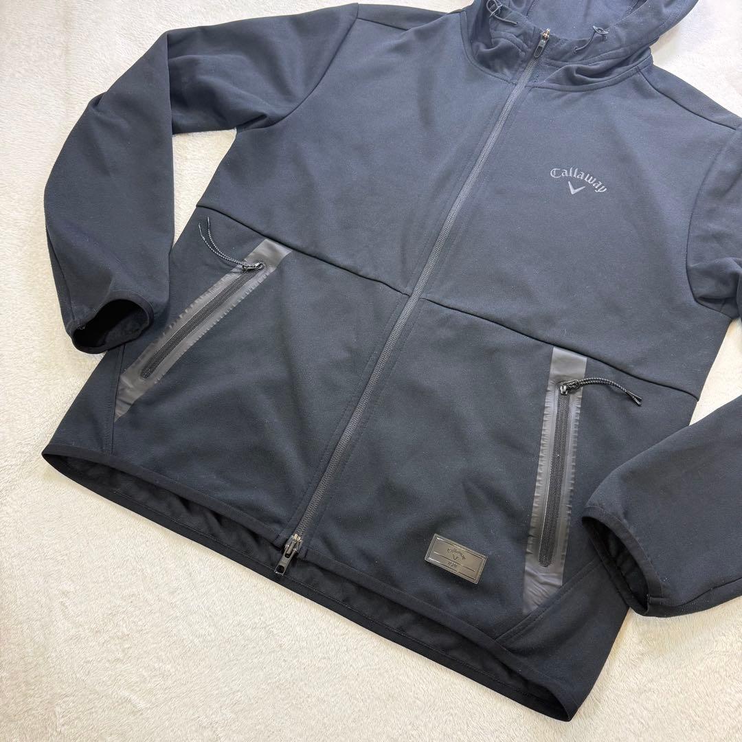 Callaway ゴルフウェア セットアップ パーカー＆パンツ ブラック