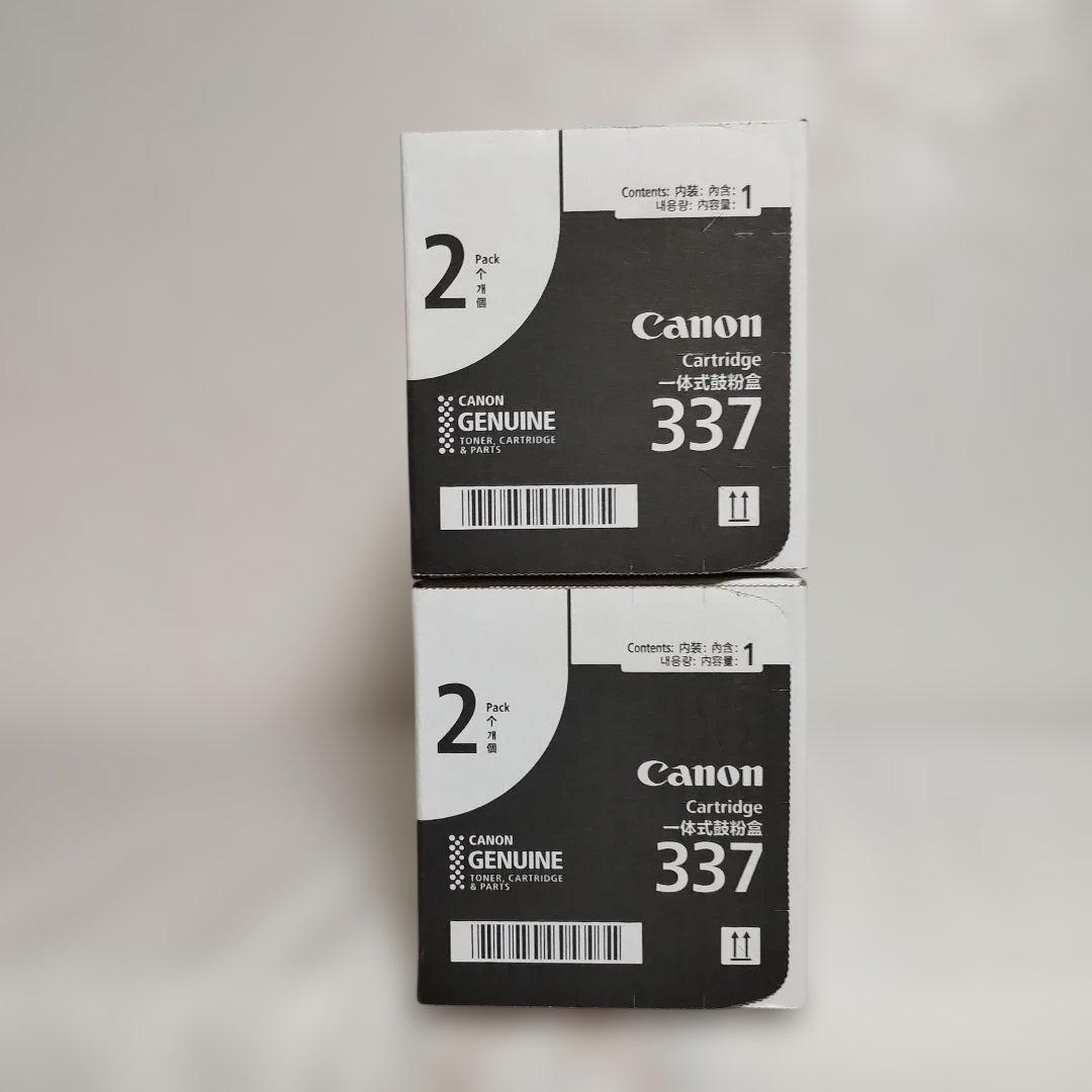 CANON　純正トナーカートリッジ 337 　新品未開封　2箱まとめて