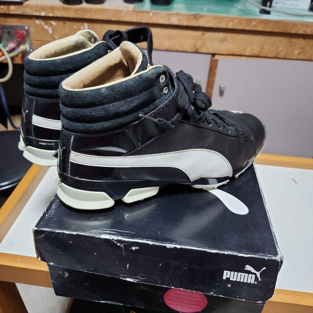 PUMA　ハイカット　ゴルフシューズ　黒