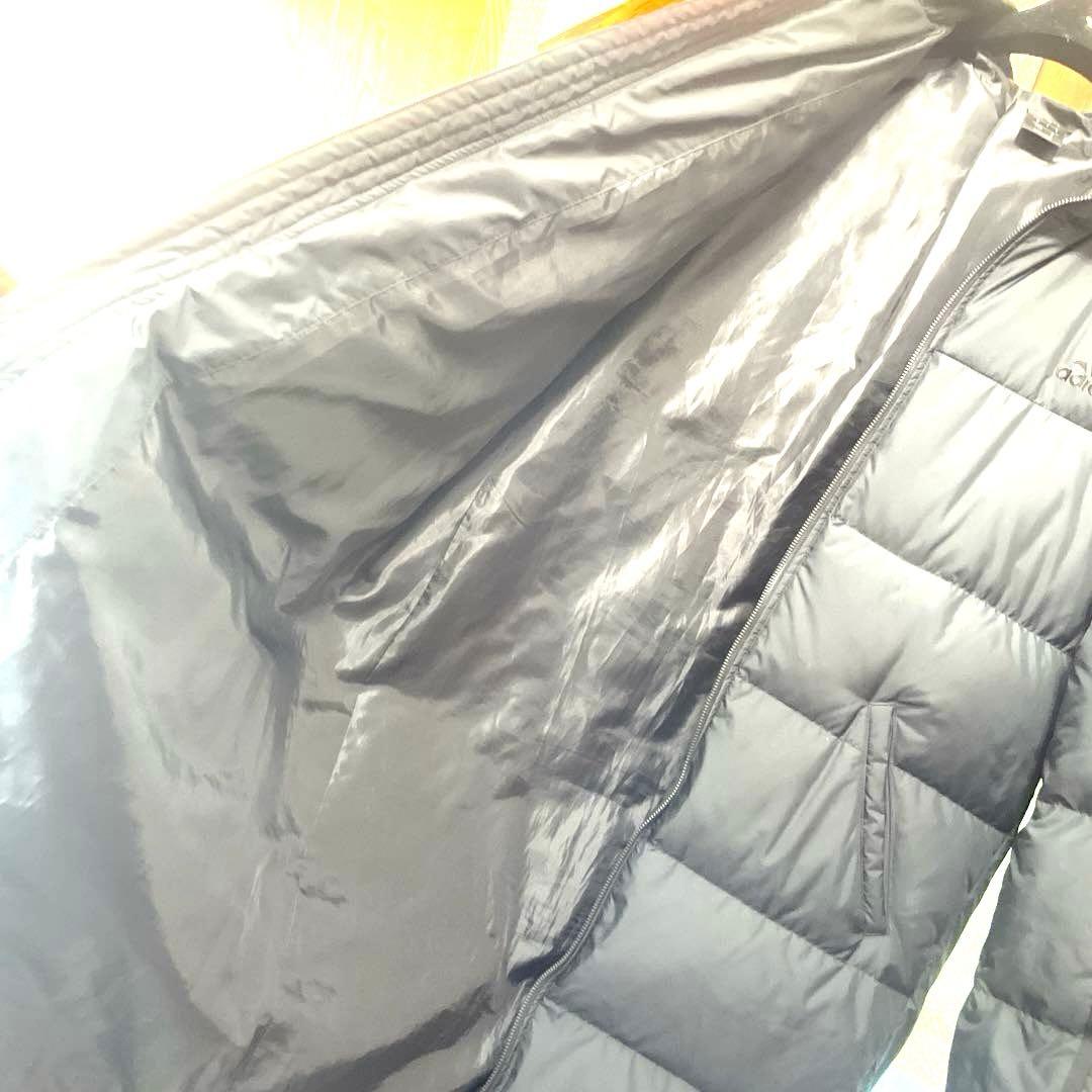 adidas アディダス ライト ロング　ダウンコート ベンチコート　XL