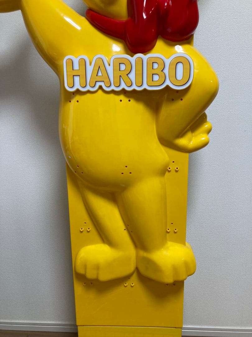 【非売品】HARIBO ハリボー ゴールドベア 立体店頭用スタンド ディスプレイ
