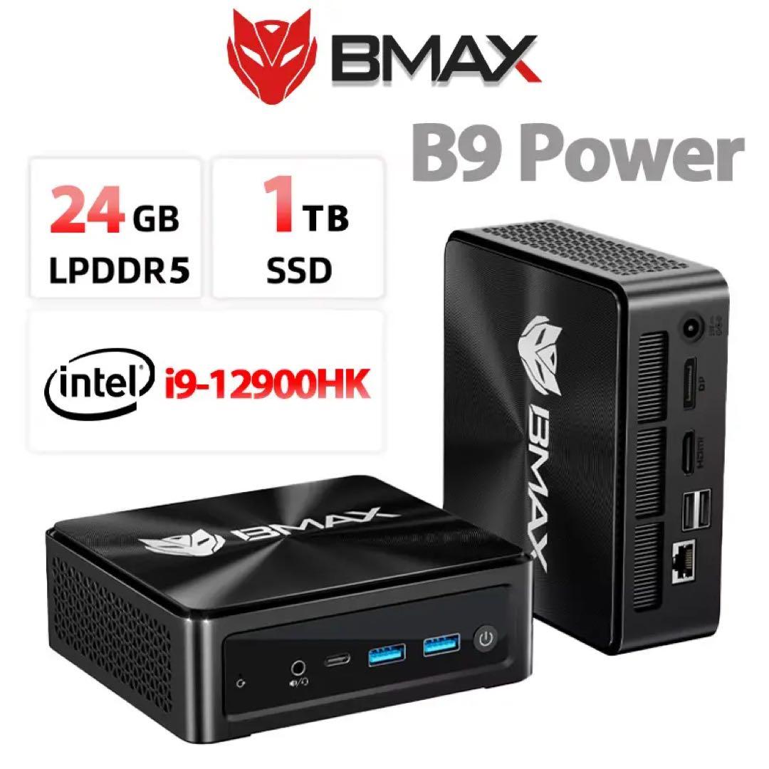 Bmax B9 ミニPC Core i9-12900H