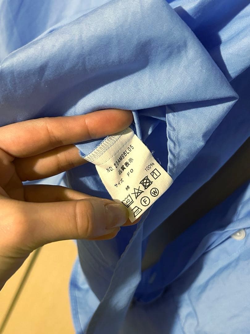 Shinzoneフリルカラーブラウス FRILL COLLAR BLOUSE