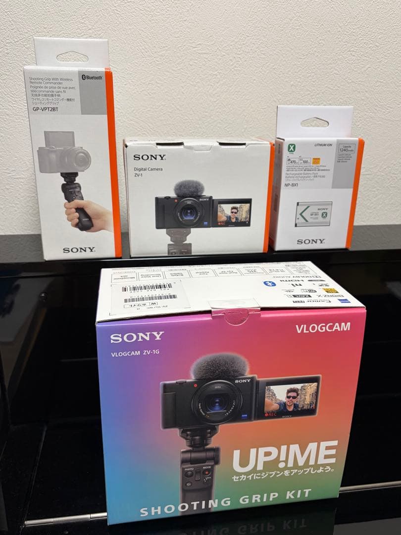 SONY VLOGCAM ZV-1G シューティンググリップキット + オプ多数