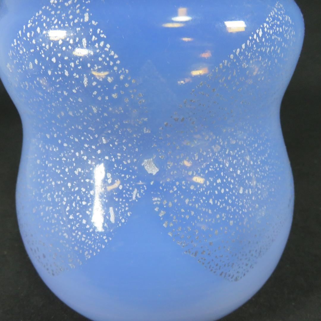 水指 水差 ガラス 茶道具 茶の湯 涼しげ ブルー さわやか