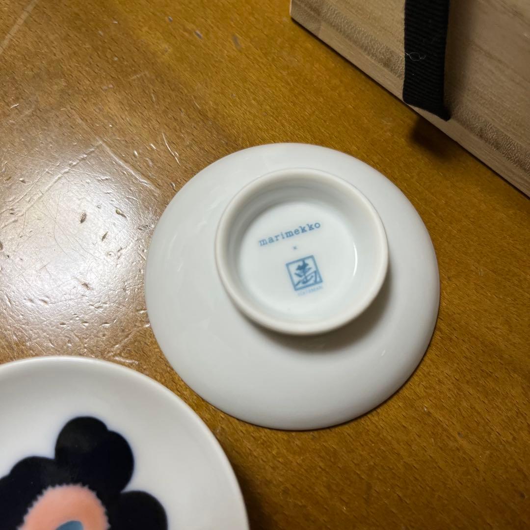 marimekko マリメッコ 有田焼 豆皿 4皿セット 伊勢丹